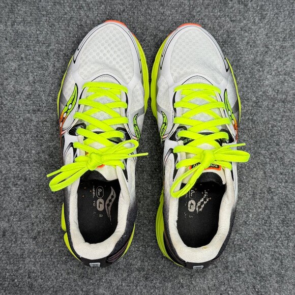 Saucony Kinvara 6 Running Shoes Mens Size 11 White Athletic Run Training Sneaker - Picture 10 of 13